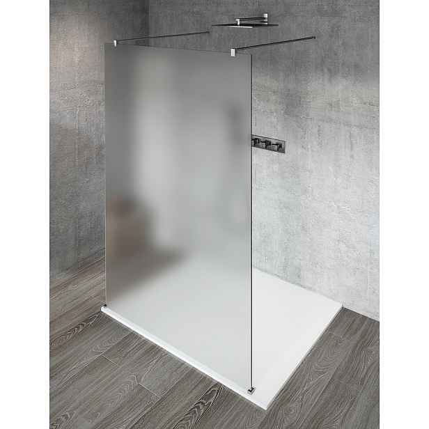 Gelco VARIO CHROME jednodílná sprchová zástěna do prostoru, matné sklo, 1100 mm