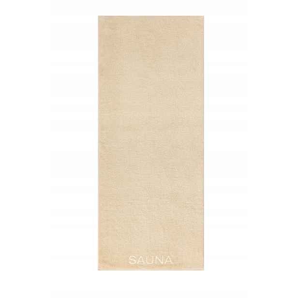 Plážový ručník Pure 80x200 béžový froté 500 g/m2 100% bavlna