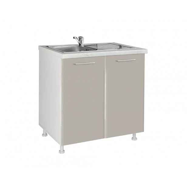 Spodní skříňka IN MDF D 80 S - cashmere lesk