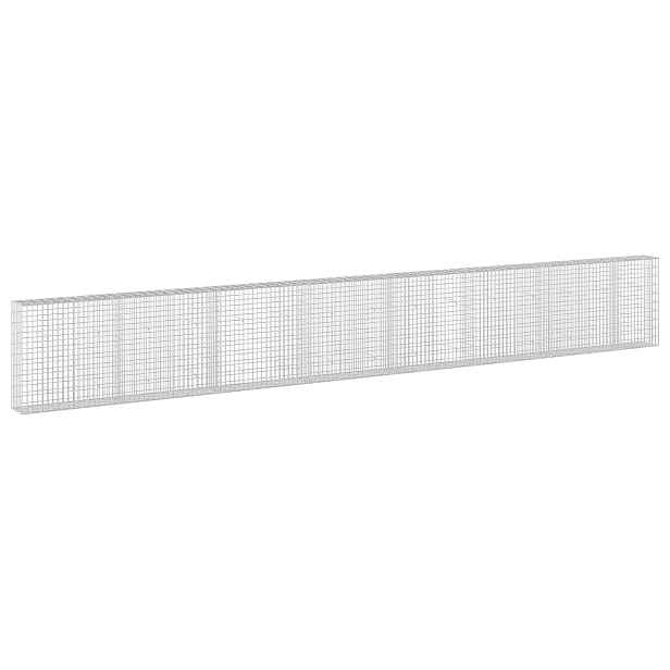 vidaXL Gabion s drátem 5 mm a síťkou 5x10 cm 750x30x100 cm