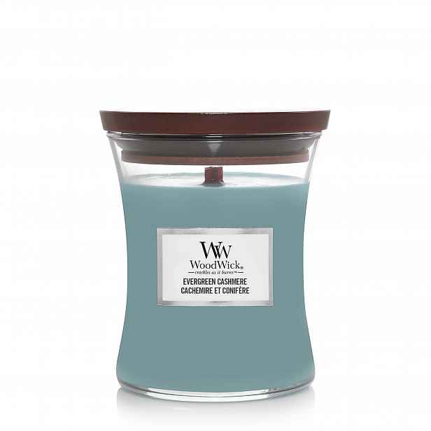 Vonná sójová svíčka Woodwick Evergreen Cashmere 1 ks