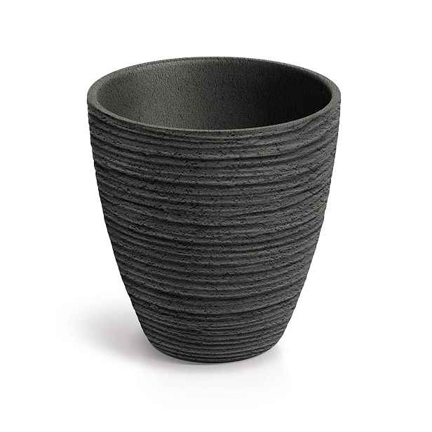 Prosperplast Plastový květináč DEFORAS tmavě šedá, varianta 40 cm