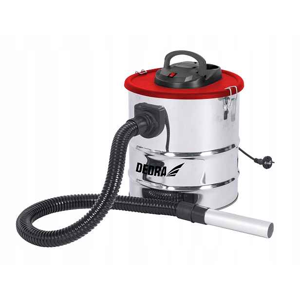 Vysavač na popel Dedra 1200 W, nádrž 20 litrů, separátor