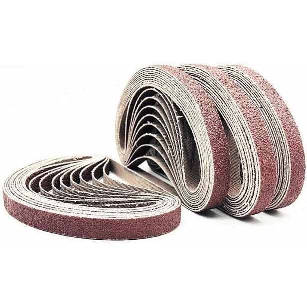 120 Brusných Pásů, 10 X 330 MM, Sada Brusných Pásů O Zrnitosti 60