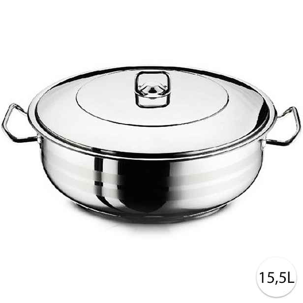 ARIAN Nerezový hrnec, kastrol 15.5L, 92139