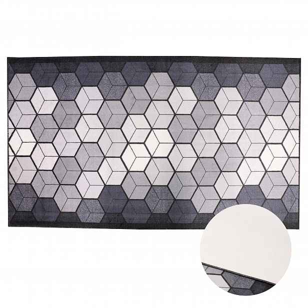 Koberec Vnitřní Cubik Měkký Koberec Běhoun Do Obývacího Pokoje Moderní 80X220 CM