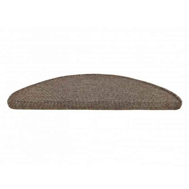 Nášlapy na schody Nature NEW přírodní půlkruh, samolepící - 24x65 půlkruh (rozměr včetně ohybu) Vopi