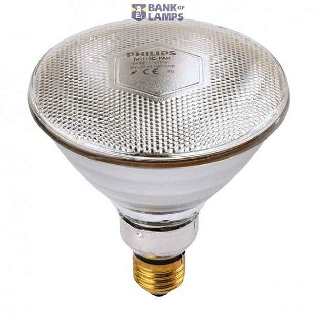 Philips infračervená lampa PAR38 100W E27 240V 923801245506