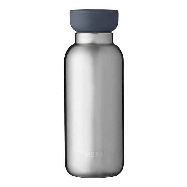 Nerezová lahev ve stříbrné barvě 350 ml Natural brushed – Mepal