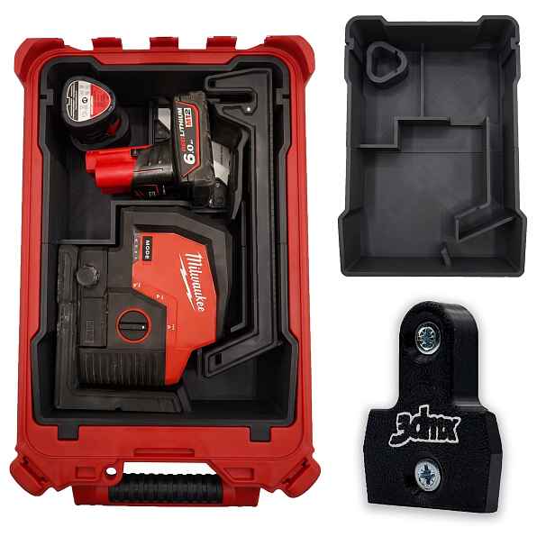 Organizér Milwaukee Packout Vložka pro M12 Cllp Křížový laser Dárek