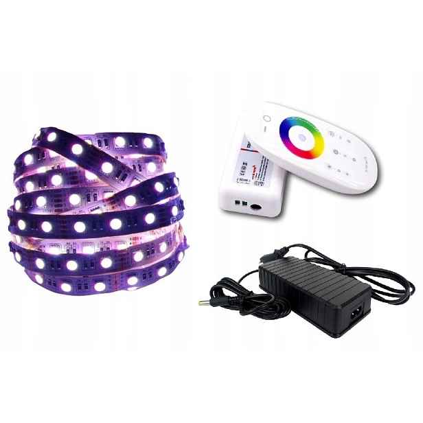 Sada Led pásků 5050 Rgbw 4v1 barva bílá přírodní Mi-light MiBoxer 5 m