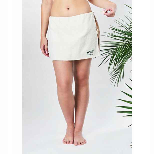 Sukně s kalhotkami Frotte Oeko-tex Standard Yeye Made in Nature Ecru S