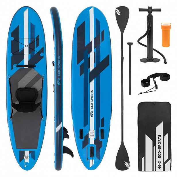 ECD-Germany STAND UP PADDLE BOARD Kajak Modrý