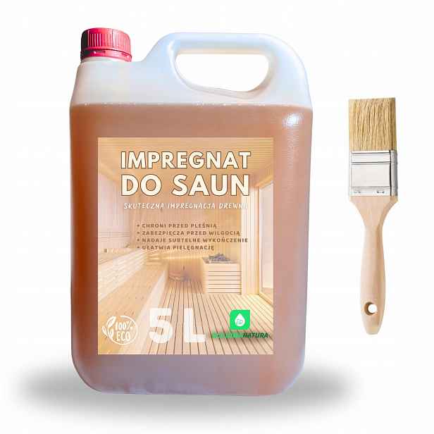 Impregnatový Olej Do Saun impregnace dřeva Bonus Štětec 2L