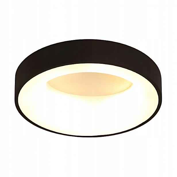 Stropní Svítidlo kulatý černý Abigali 450*110 mm 20 W – tři barvy, stmívatelný