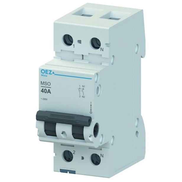 Vypínač OEZ MSO-20-1N, 1Npól, 20 A, 250/440 V