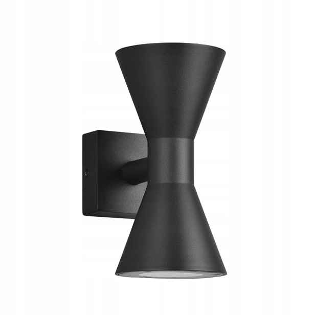 Fasádní lampa venkovní nástěnné Ardas černá 2xGU10 IP44 Trio