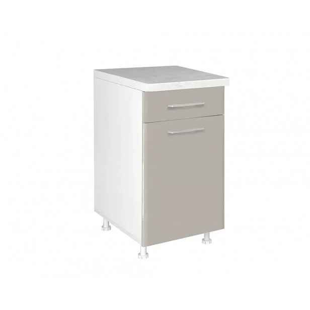Spodní skříňka IN MDF D 45 KF B - cashmere lesk
