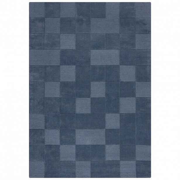 Flair Rugs RUČNĚ TKANÝ KOBEREC, 160/230 cm modrá