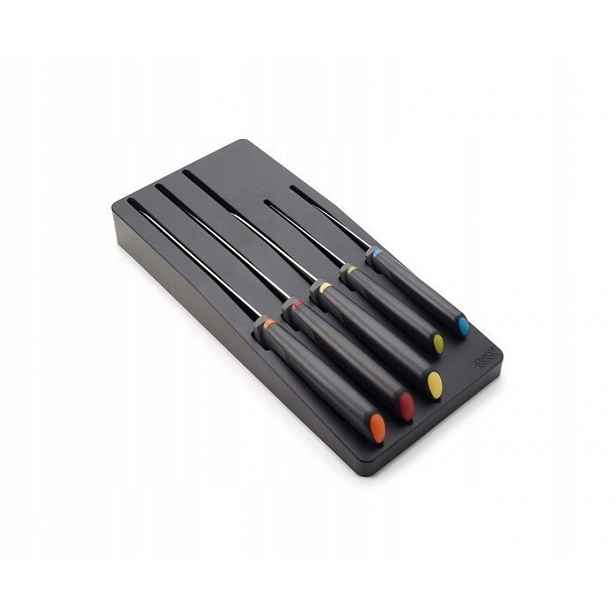 JJ-Sada 5 nožů v bloku 6 ks. Elevate multicolor