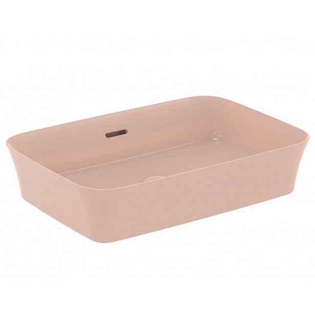 Ideal Standard Ipalyss - Umyvadlo na desku, 55x38 cm, s přepadem, Nude E2078V7