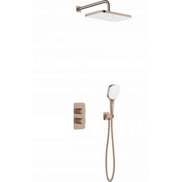 Kfa Termostatický Podomítkový Sprchový Set Malaga Brushed Rose Gold Pvd