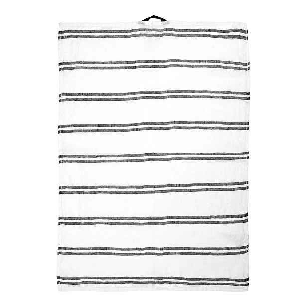 Lněná utěrka 70x50 cm KITCHEN TEXTILES ASA Selection - bílá