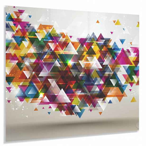 Tvrzený Panel 60x50 cm 4 mm Ochranný Do Kuchyně Dekorativní Lacobel