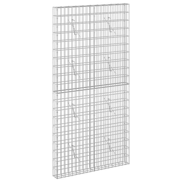 vidaXL Gabion s drátem 5 mm a síťkou 5x10 cm 100x10x200 cm