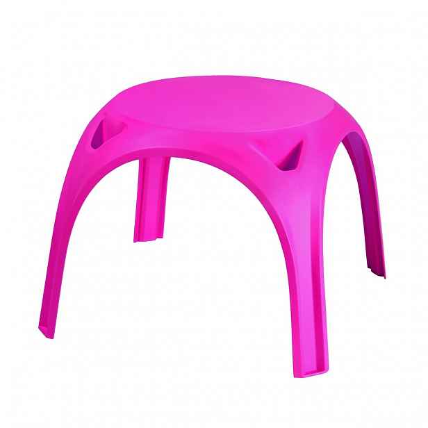 Dětský plastový stolek KIDS TABLE, růžový