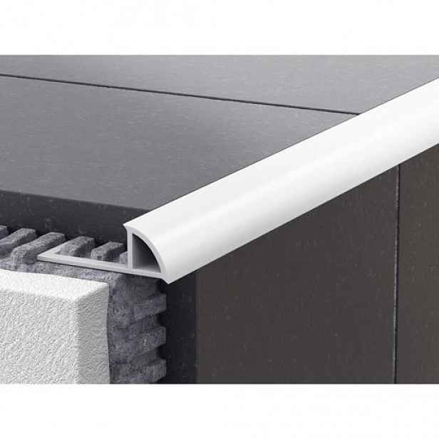 Lišta ukončovací "oblá" Profil-EU, PVC, délka 250 cm, výška hrany 11 mm, L11250H