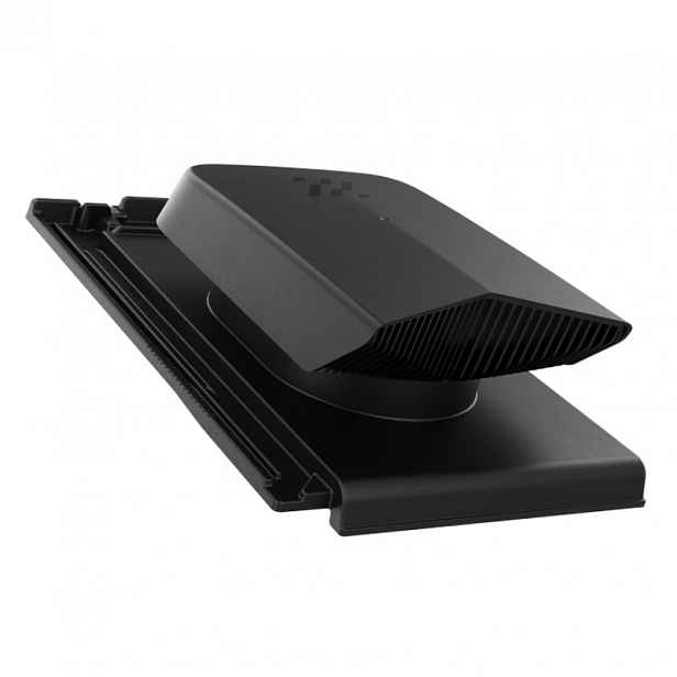Ventilační střešní ventilátor Creaton Simpla Antracit/černý
