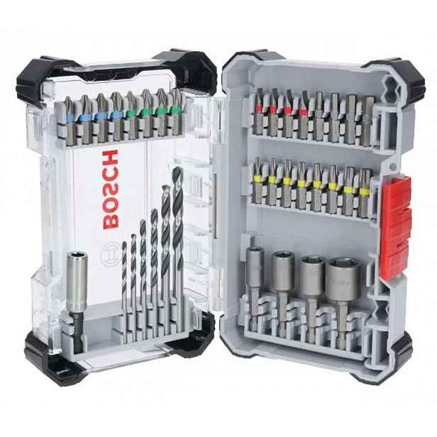 Bosch - 35dílná sada bitů a nástrčných klíčů 2607017729
