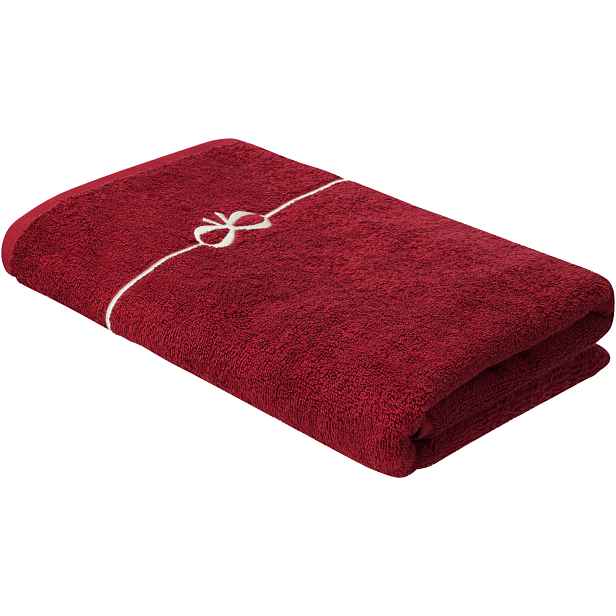Livarno® Froté osuška, 70 x 140 cm, 500 g/m2 (červená)