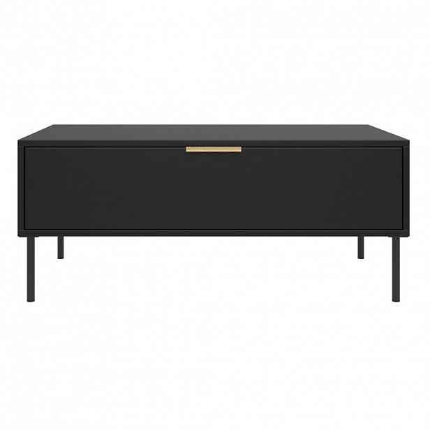 Selsey KONFERENČNÍ STOLEK VENA černý 100/50 cm