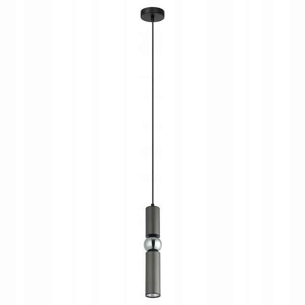 Isidora Závěsná lampa Šedá Moderní Vertikální GU10 25W IP20