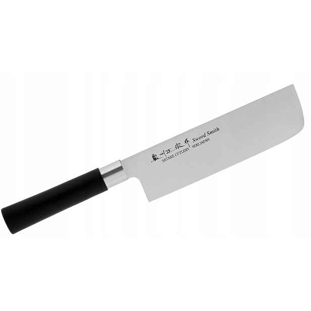 Nůž Nakiri Satake Saku 802-321 17 cm ocel molybden-vanadiová