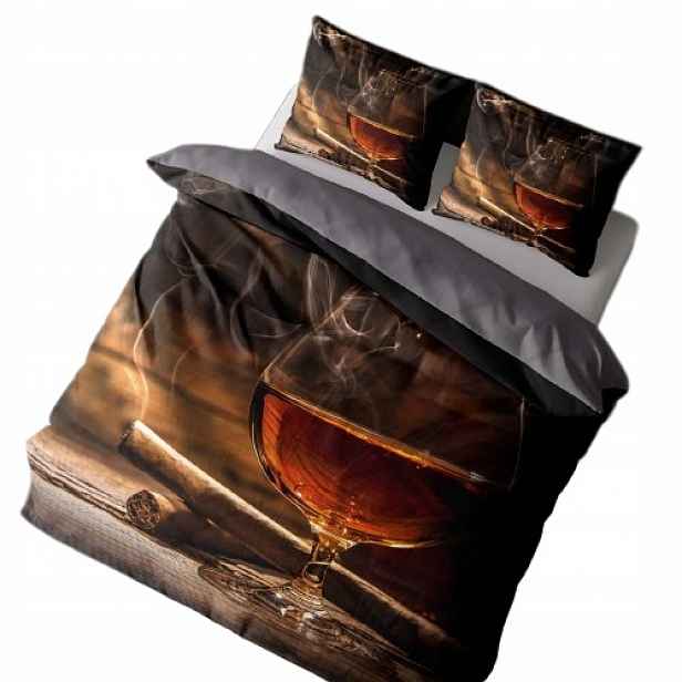 Povlečení Potřeby Dutáky Brandy Whisky Dárek Pro Muže A Gentlemana 160x200