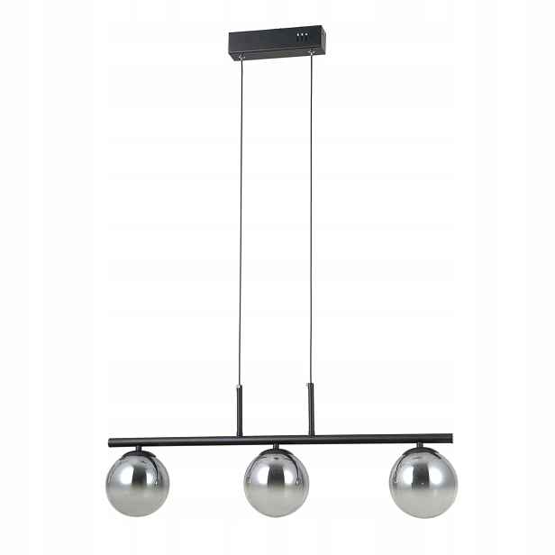 Velada PND-34381-3-BK Elegantní závěsná Led lampa