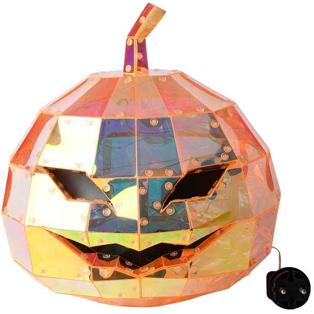 Lampion Dýně Led Na Halloween Podzim 30 cm Do Obývacího Pokoje Domu Svítící Do Domu
