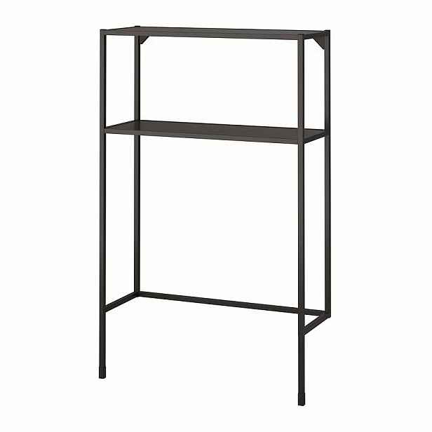 Koupelnové skříňky Enhet, skříň s policemi pro pračku, 80x30x129 cm, antracit
