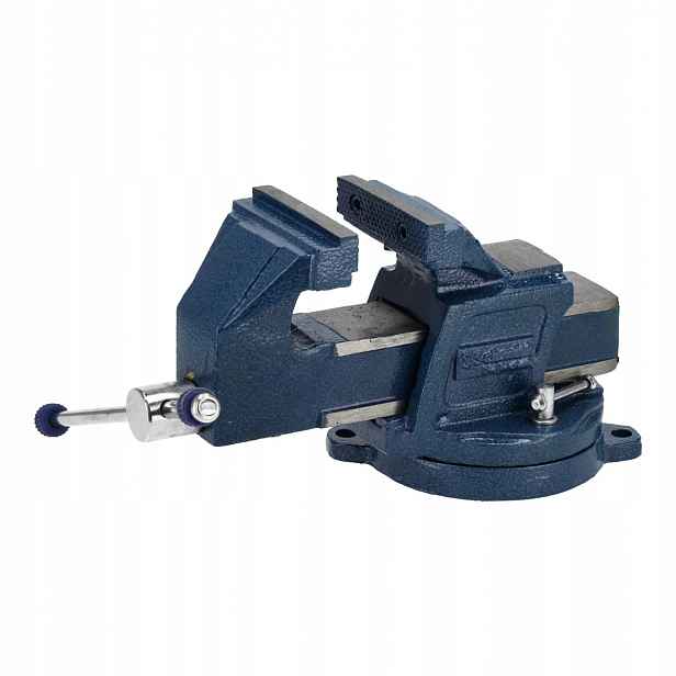 Litinový otočný zámečnický svěrák 80 mm Schmith