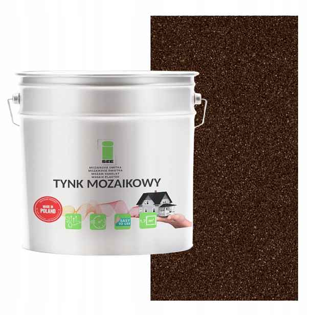 Mozaiková omítka pryskyřičná Marmolit Hnědá M95 7kg I See Mrazuvzdorná Premium