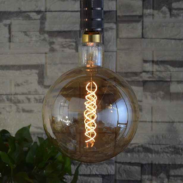 Sd Lux Led žárovka E27 retro stmívatelná, teplé dekorativní světlo Edison