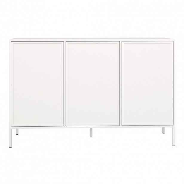 Selsey SIDEBOARD Velveto bílý 150cm