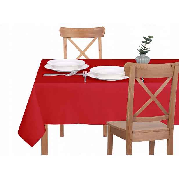 Ubrus Odolný Proti Skvrnám 100X480 Solid Bordový