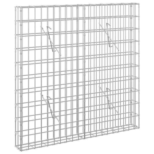 vidaXL Gabion s drátem 5 mm a síťkou 5x10 cm 100x10x100 cm