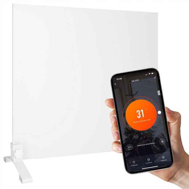 Infračervený Panelový Elektrický Ohřívač 540W WiFi Nožičky