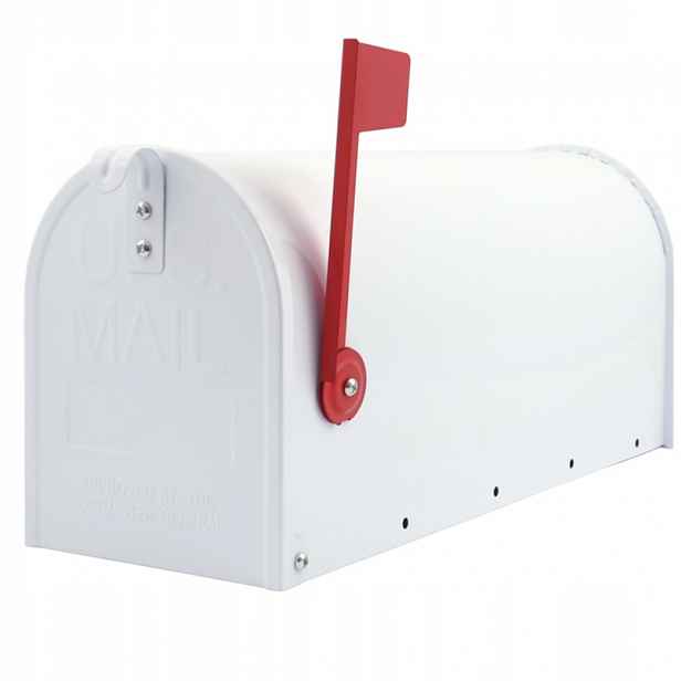 Poštovní schránka americká Usa Mail Bílá