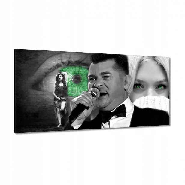 Obrazy 115x55 Zelené oči Zenek